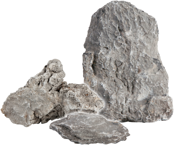 sera Rock Gray Mountain L 2-3 kg, grauer Naturstein